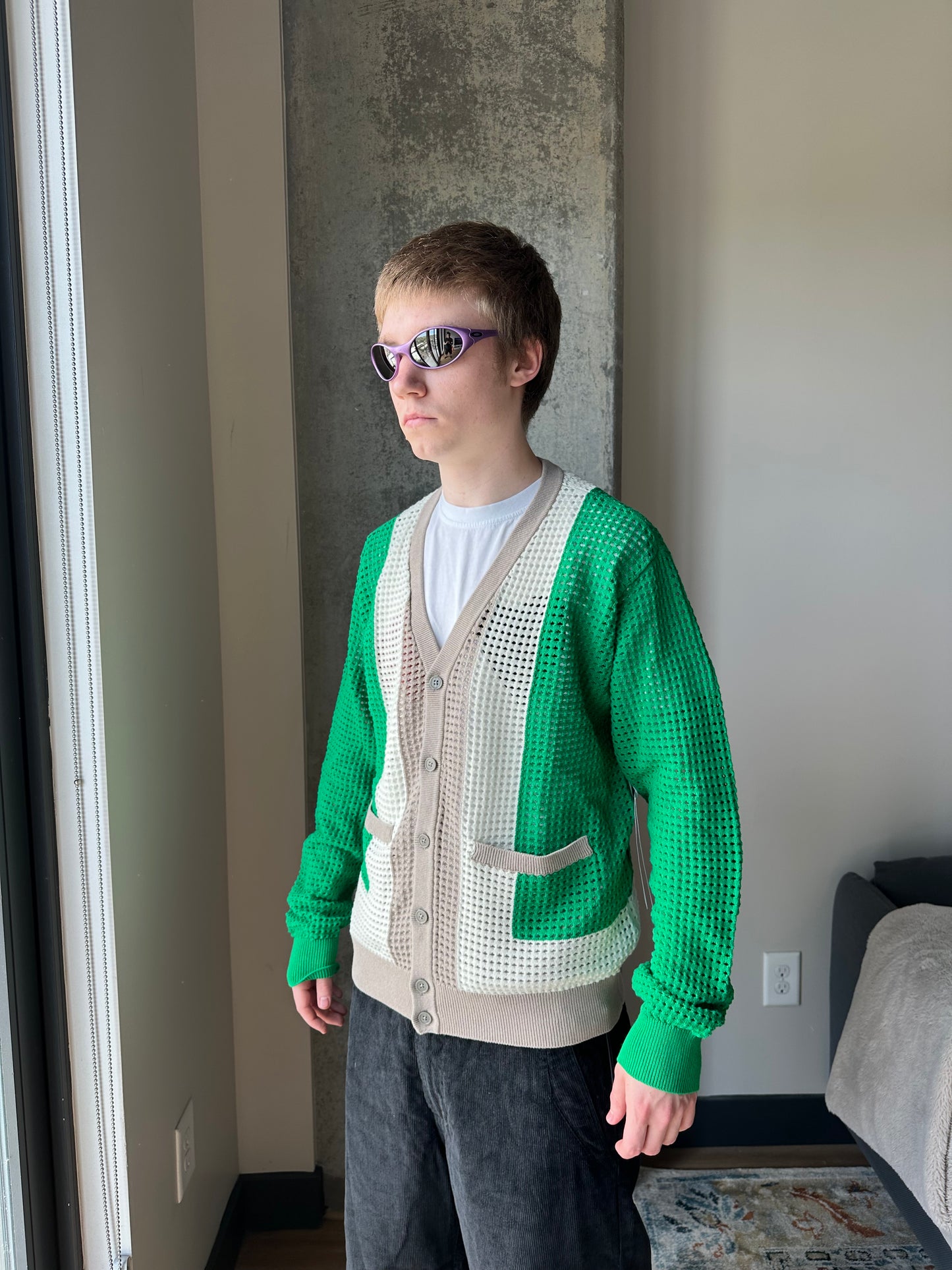 OBEY Anderson 60’s Cardigan (M)