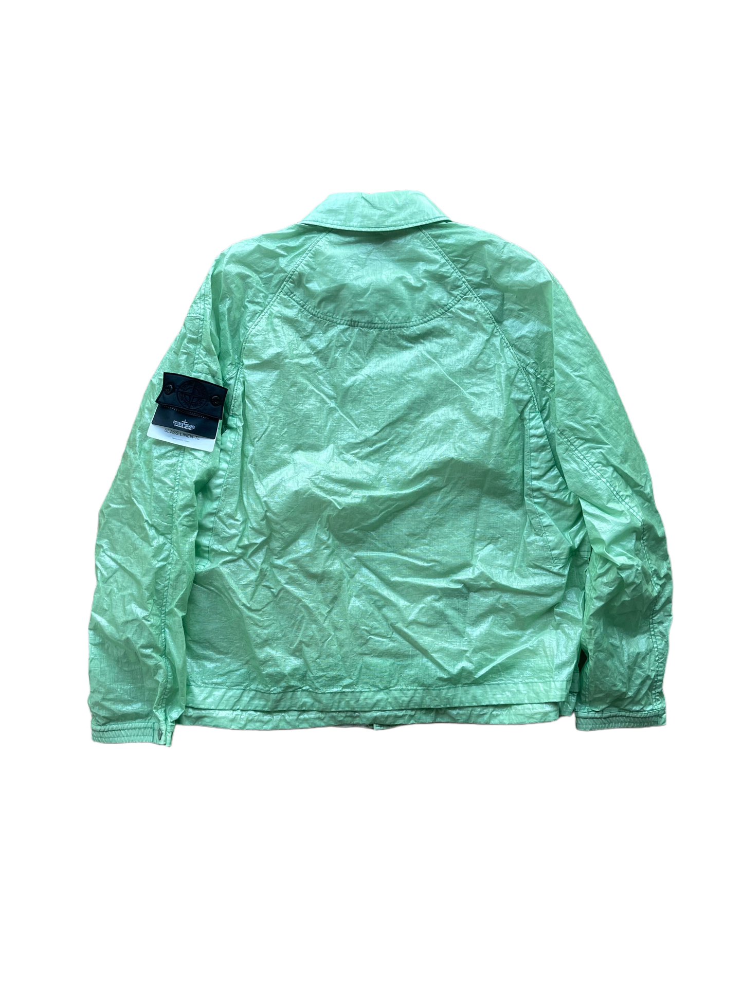 Stone Island Shadow Project Green Glass Linen-TC Jacket (XL)