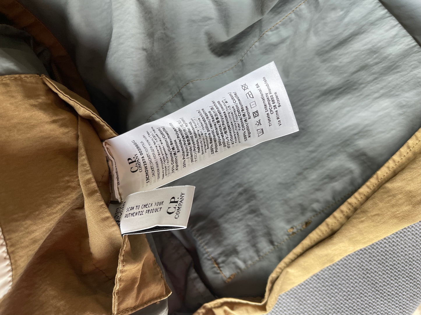 C.P. Company 50 Fili 2-in-1 Goggle Jacket (M)