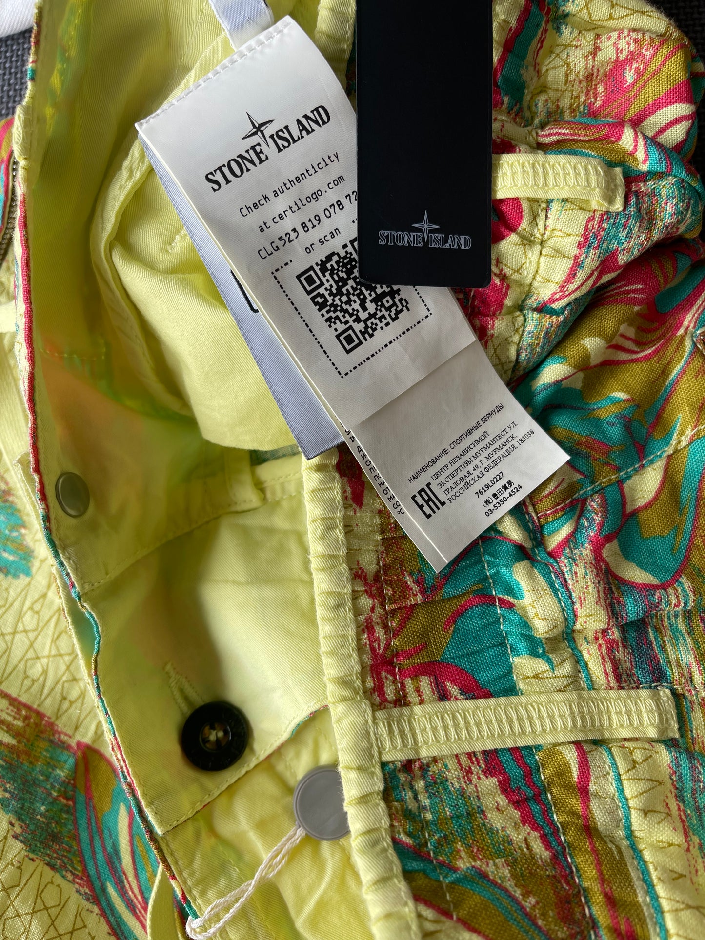 Stone Island Shadow Project Bermuda Shorts (W30)