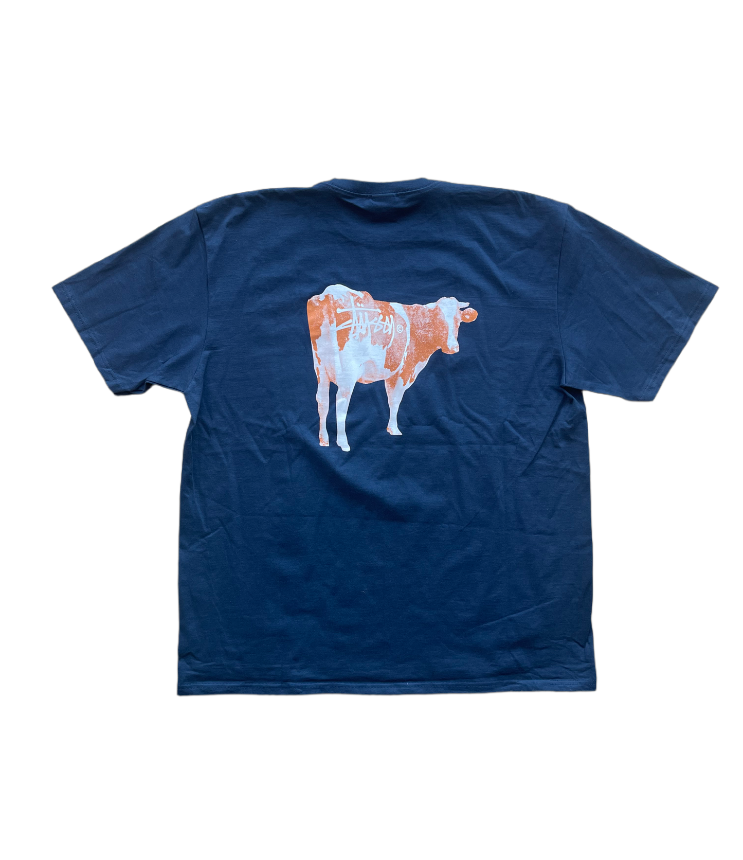 Stussy Blue Cow T-Shirt (XL)