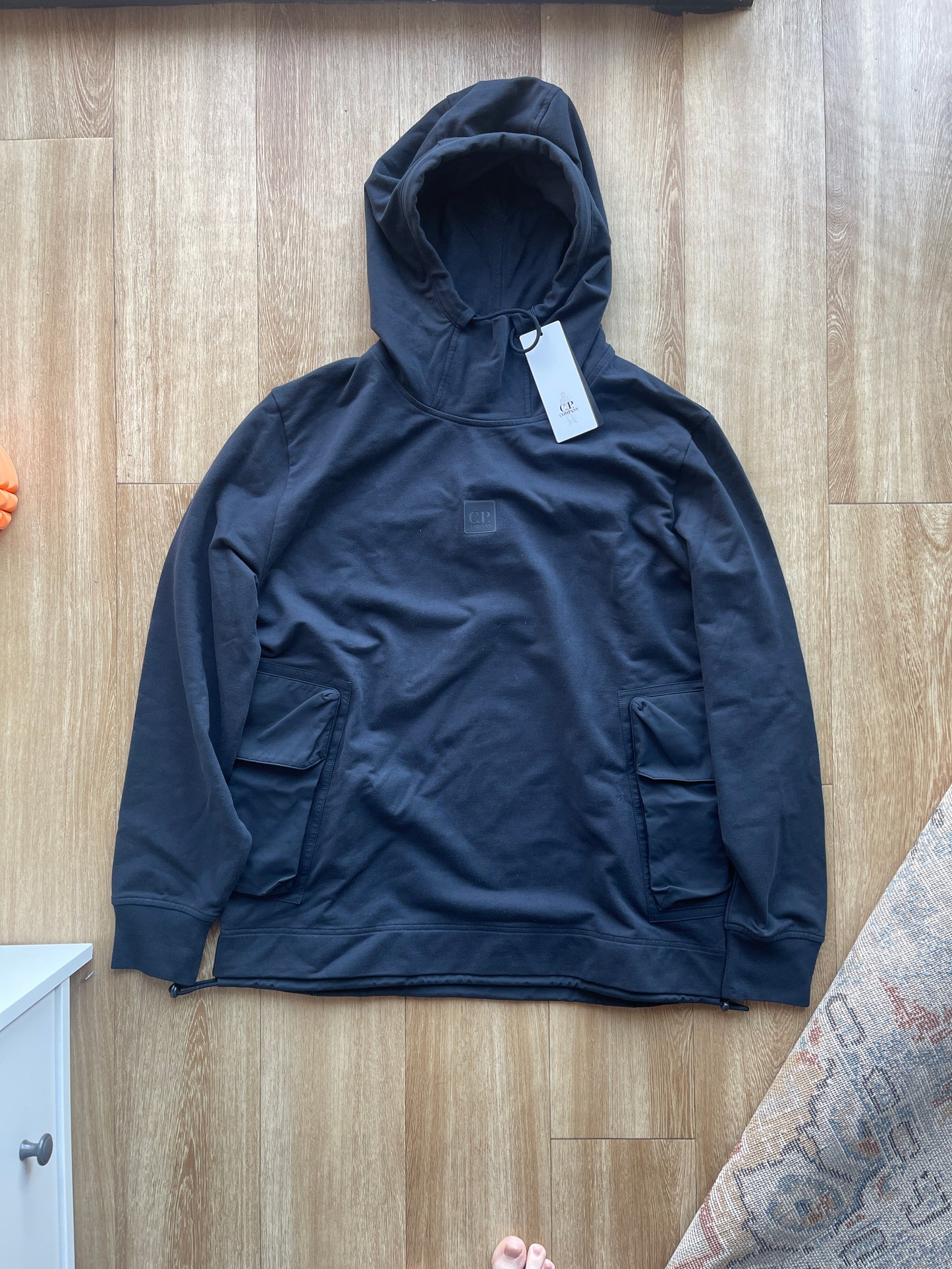 C.P. Company Dark Blue Metropolis Hoodie (M)