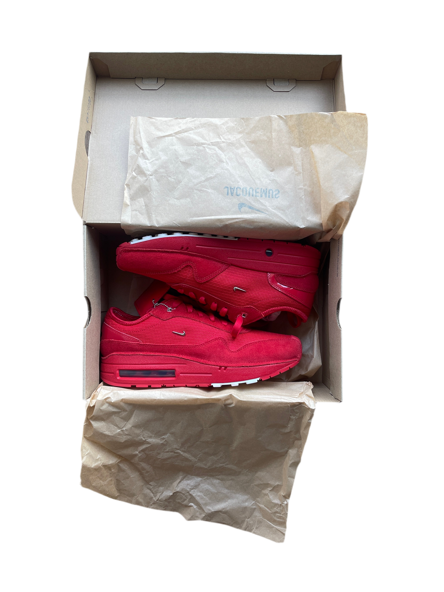 Jacquemus x Nike Red Air Max 1 (27.5cm)
