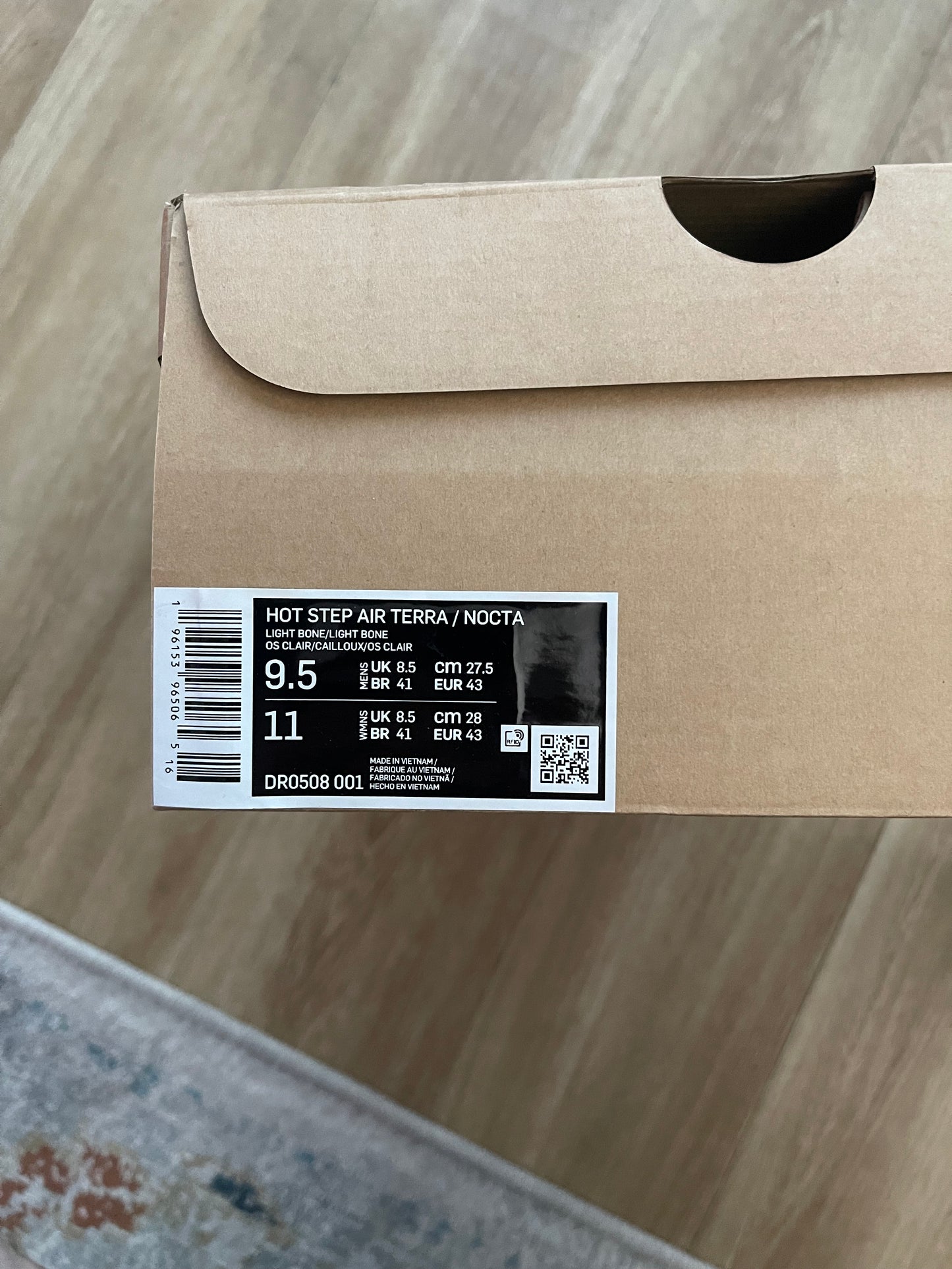 Nike X Nocta Hot Step Air Terra (9.5US)