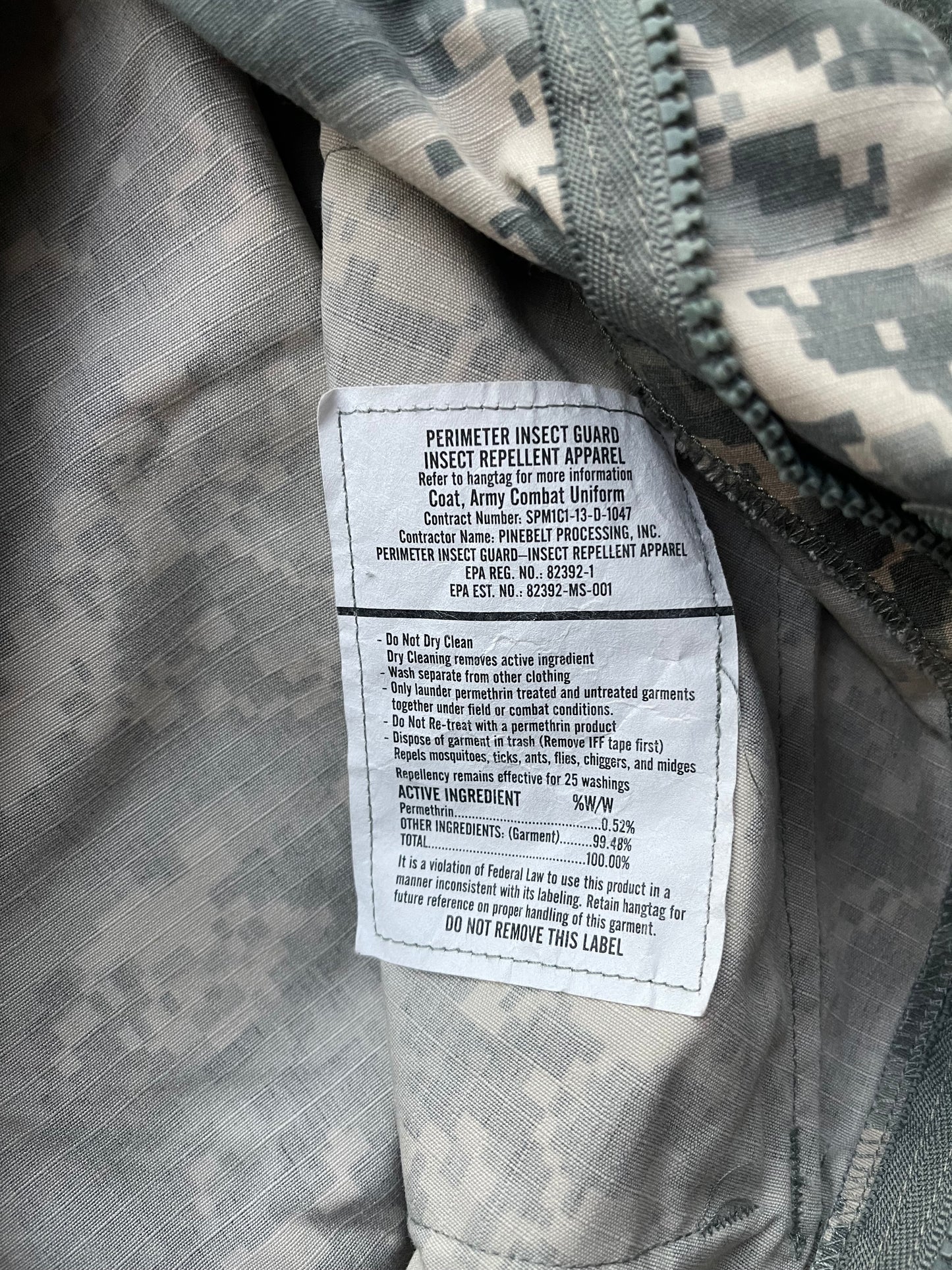 U.S. Military Army Combat Uniform Vintage Overshirt (M)