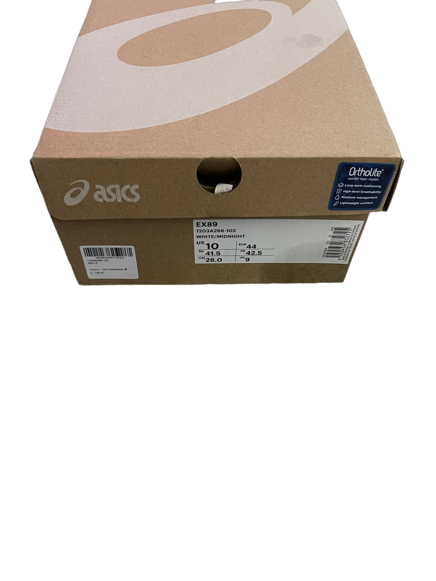 Asics EX89 White/Midnight (10US)
