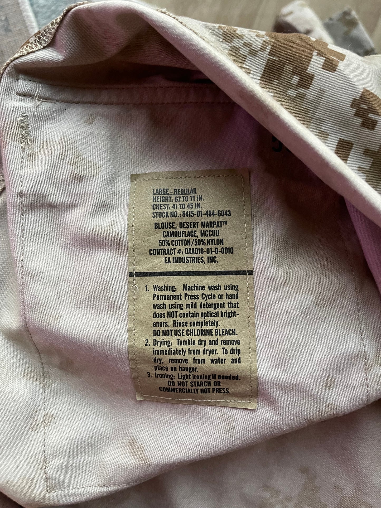 U.S. Military Navy Vintage Jacket (L)