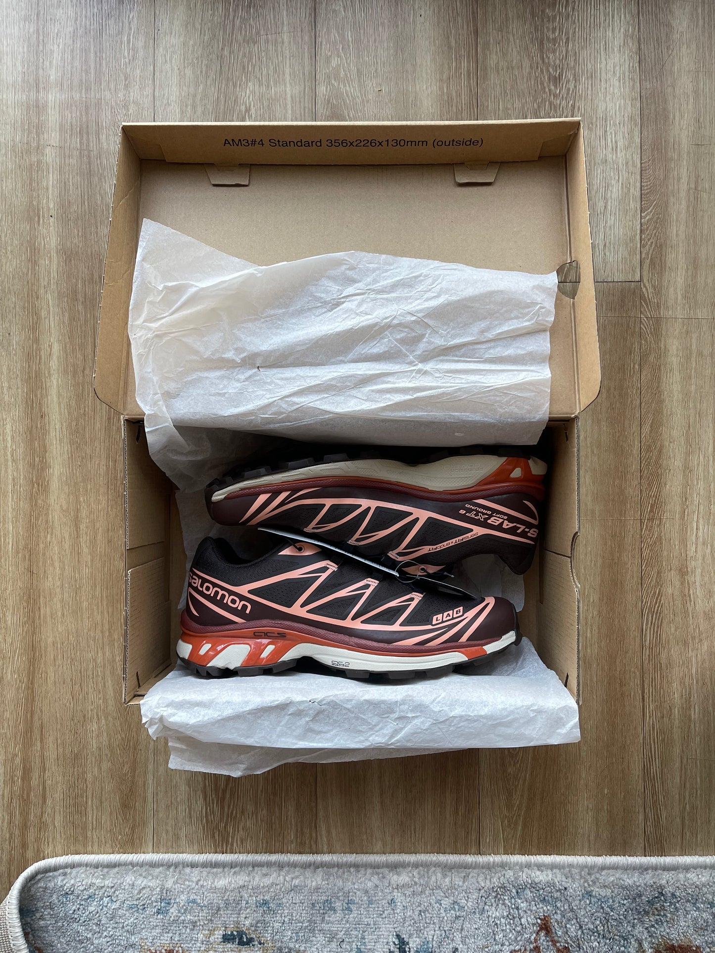 Salomon XT-6 Delicioso Chocolate Fondant Peach (9.5US)