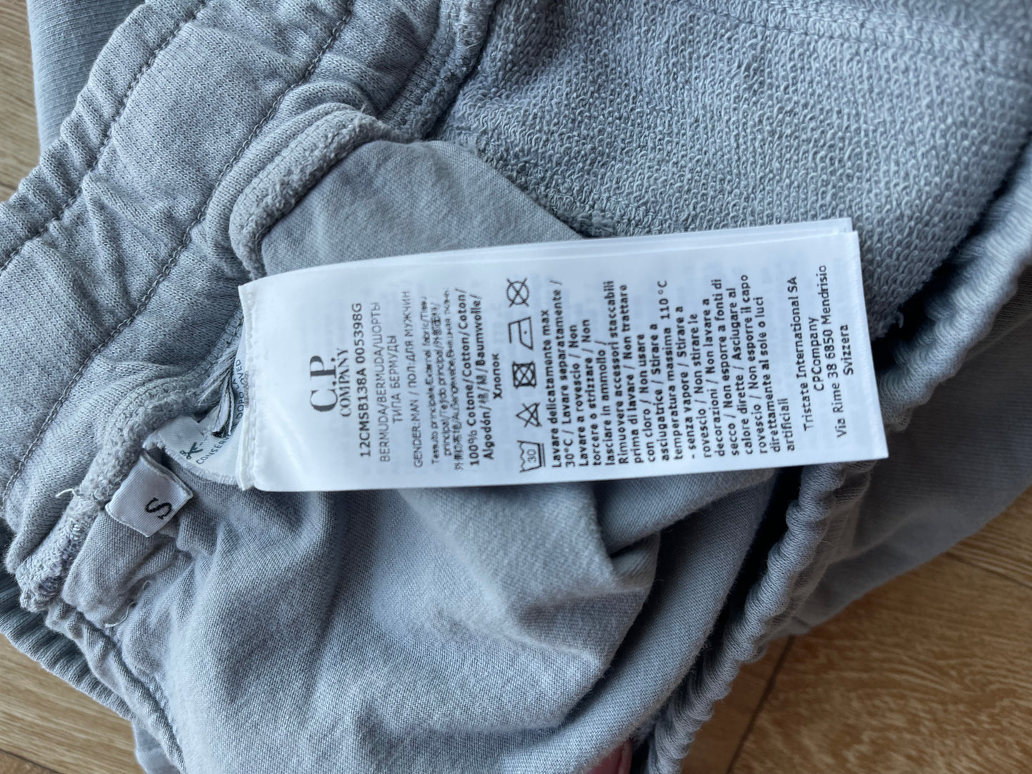 C.P. Company Grey Shorts (S)