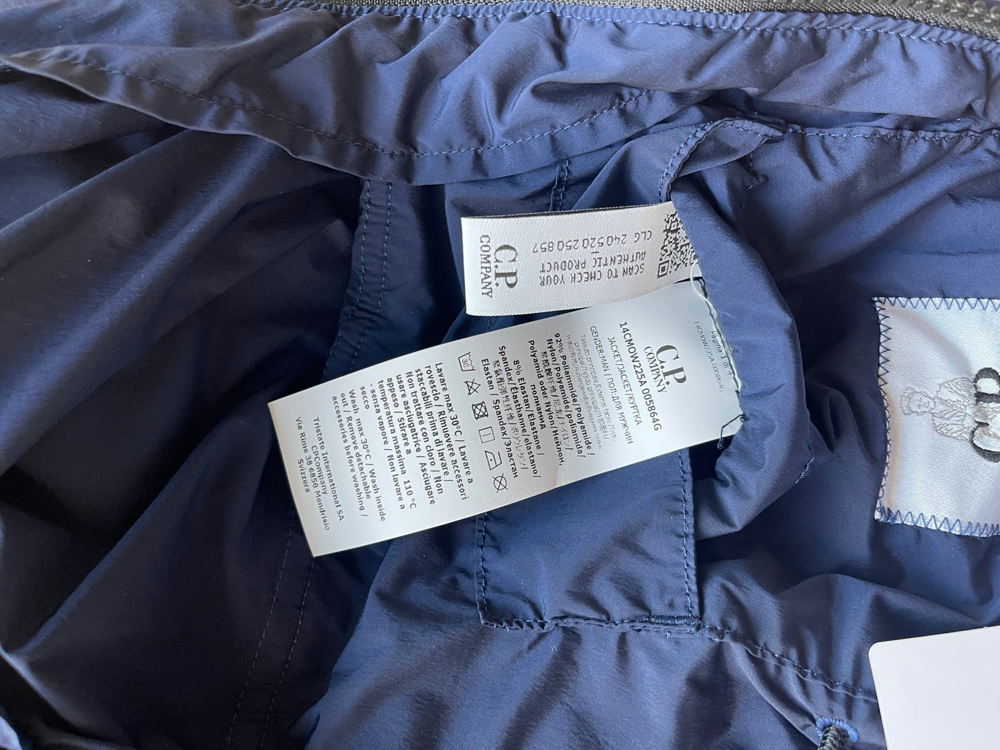 C.P. Company Blue NYCRA-R Jacket (M)