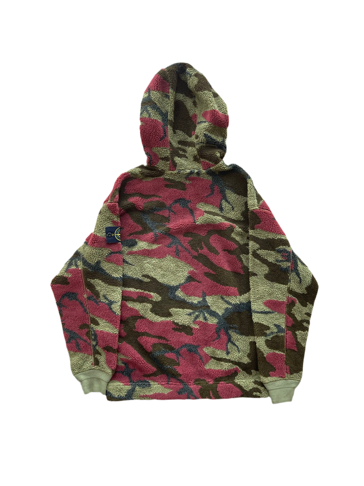 Stone Island Heritage Camo Fleece Hooded Sweatshirt (M)