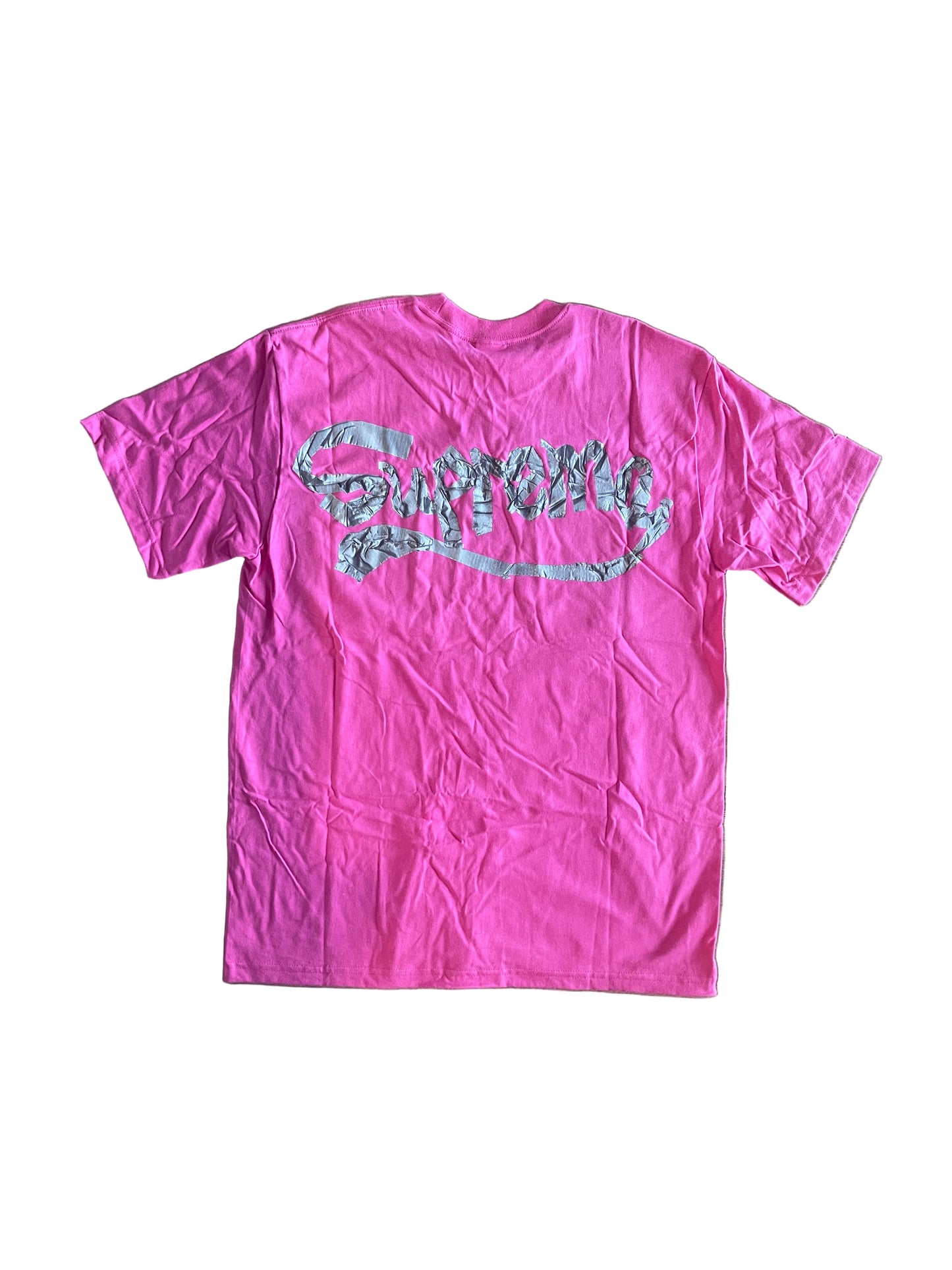 Supreme Tape T-Shirt Fuchsia (M)